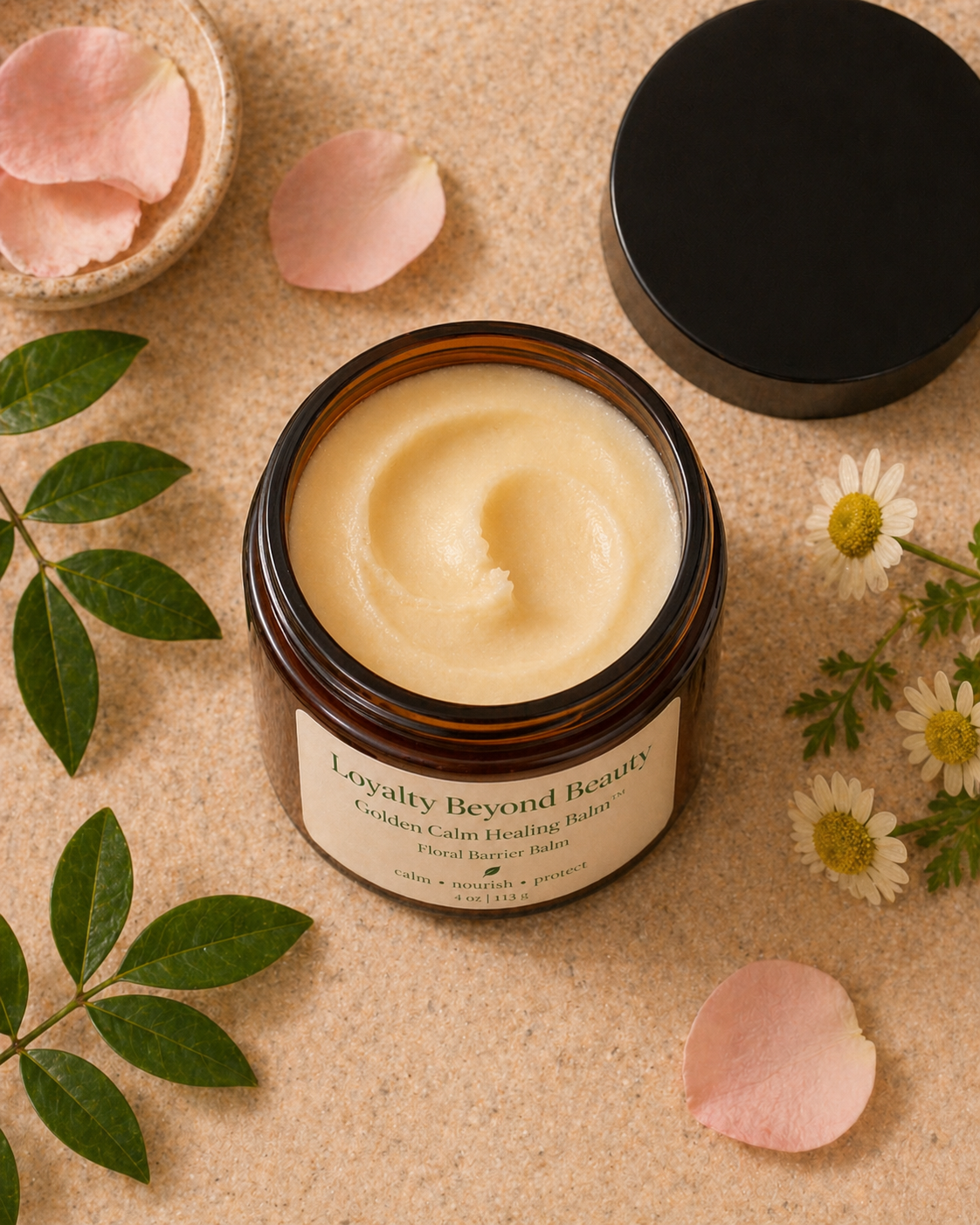 Golden Calm Healing Balm™ — Floral Barrier Balm