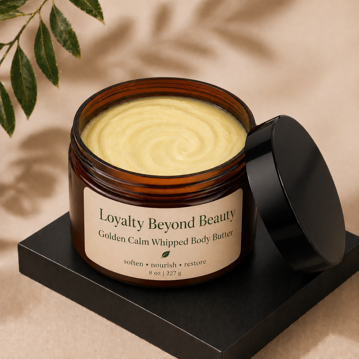 Golden Calm Whipped Body Butter 6oz