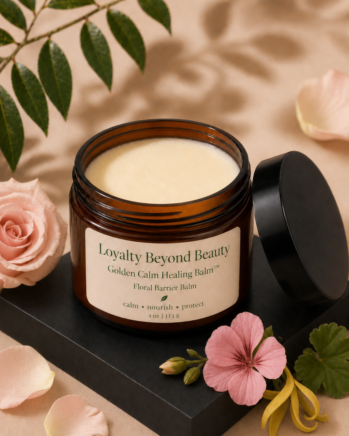 Golden Calm Healing Balm™ — Floral Barrier Balm